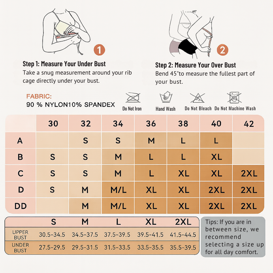 Velvra LuxeFit™ Strapless Bra