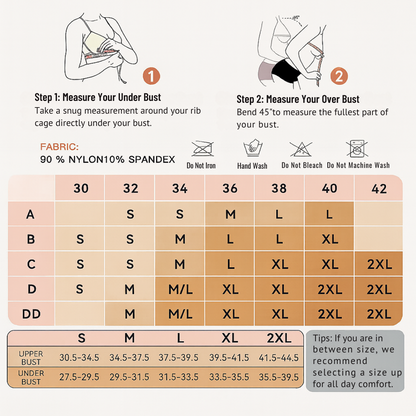 Velvra LuxeFit™ Strapless Bra